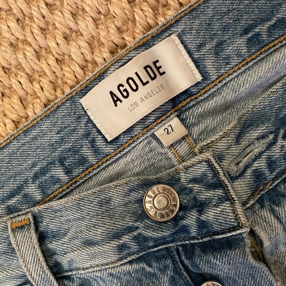 Agolde Light Jeans Size 27 - Picture 2 of 3